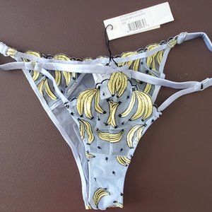Fleur Du Mal Banana Lingerie Panty